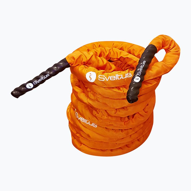 Tréninkové lano Sveltus Battle Rope Premium 38 mm orange