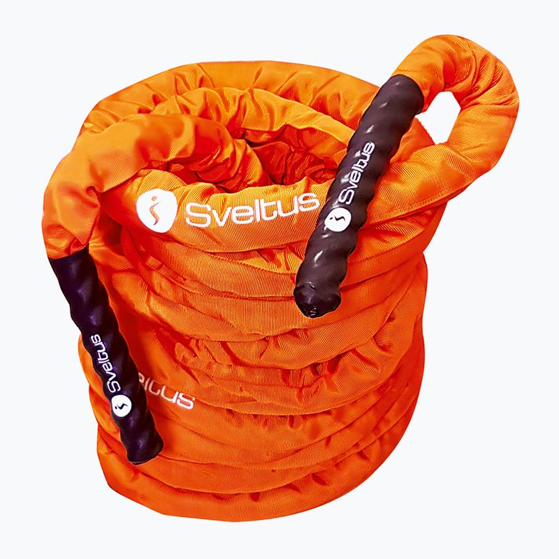 Tréninkové lano Sveltus Battle Rope Premium 38 mm orange 2