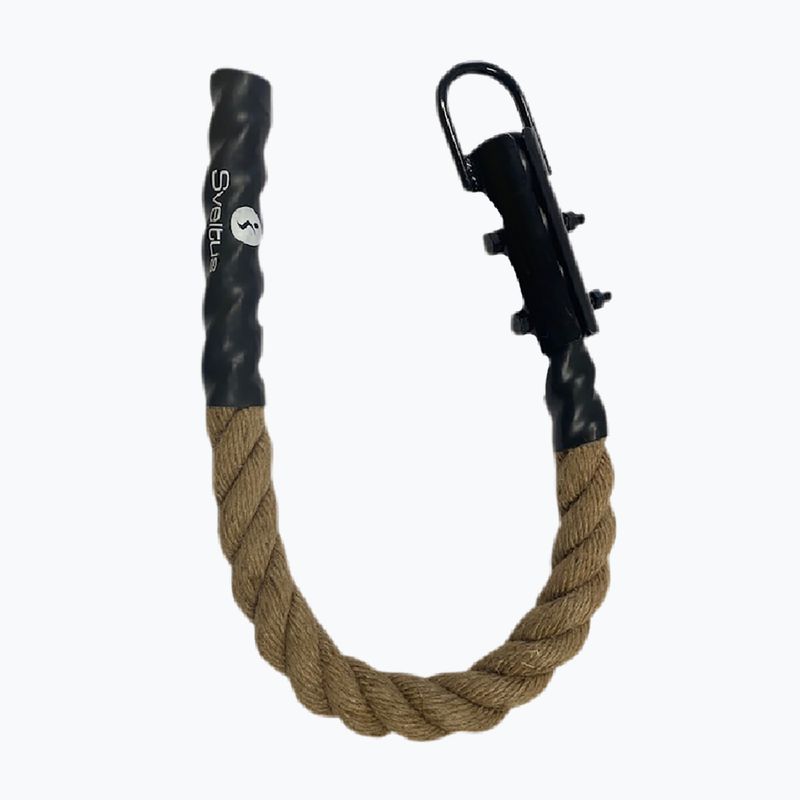 Tréninkové lano Sveltus Short Suspension Rope brown