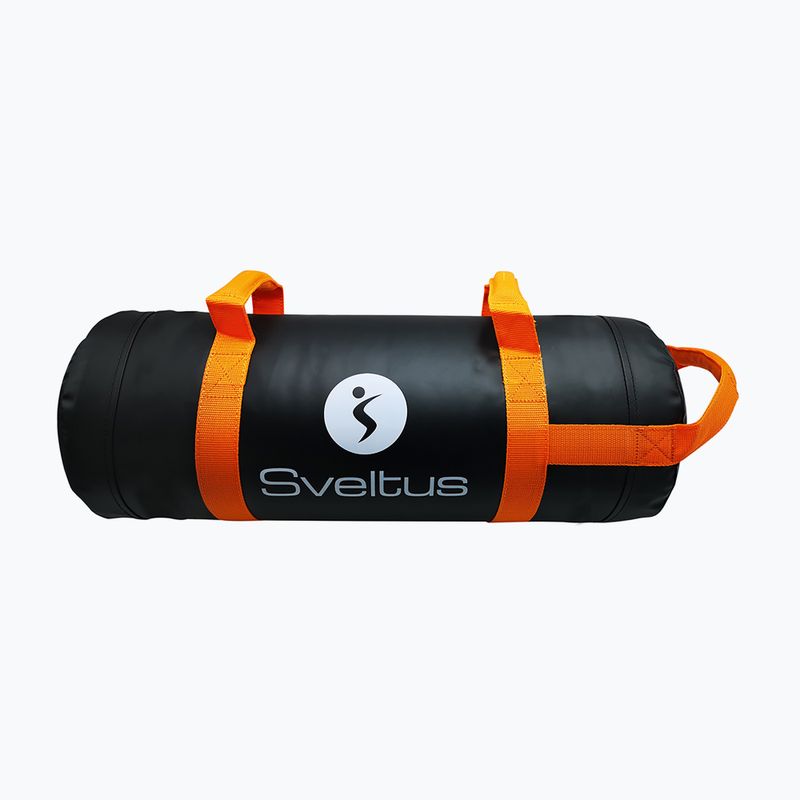 Sveltus Sandbag 20 kg tréninkový vak černý/oranžový