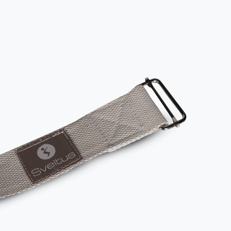Jógový pás Sveltus Yoga beige 4