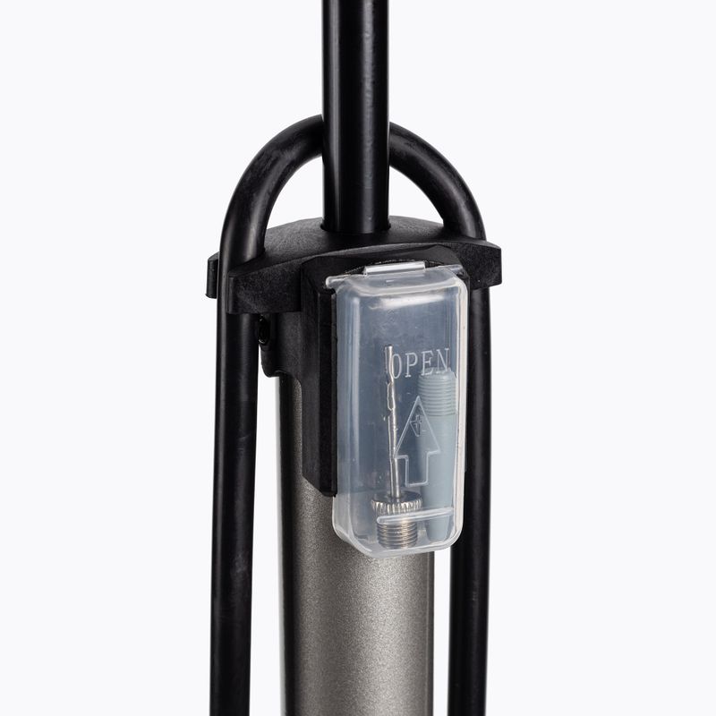 Cyklistická pumpička Zefal Podlahová Profil Max Fp20 šedá ZF-0862 3