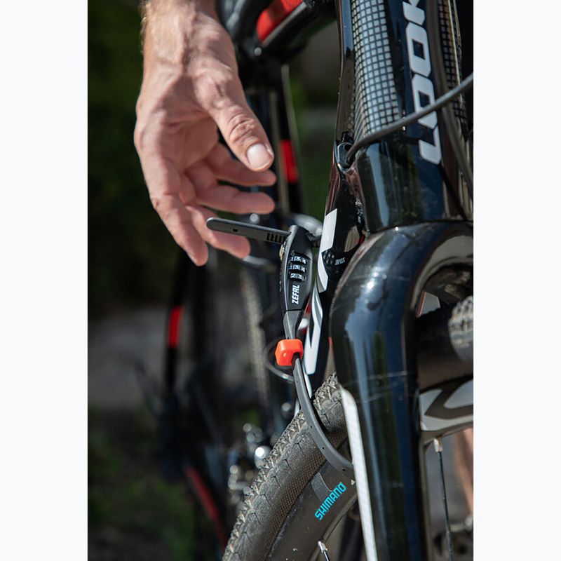 Cyklistický zámek Zefal K-Traz Zip3 700 XL Level 3 Zip Look black 4