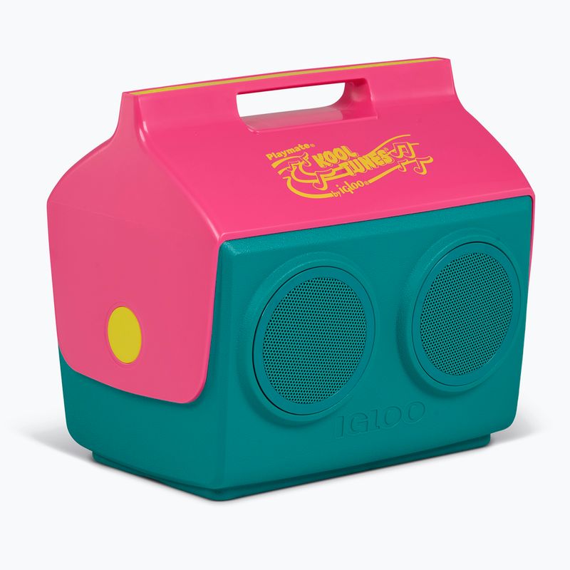 Cestovní lednice Igloo Retro Playmate KoolTunes 13 l dark jade 3