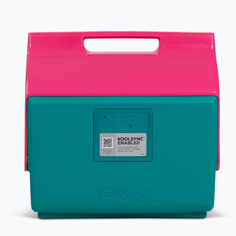 Cestovní lednice Igloo Retro Playmate KoolTunes 13 l dark jade 4