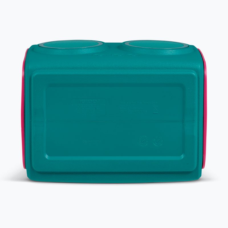 Cestovní lednice Igloo Retro Playmate KoolTunes 13 l dark jade 7