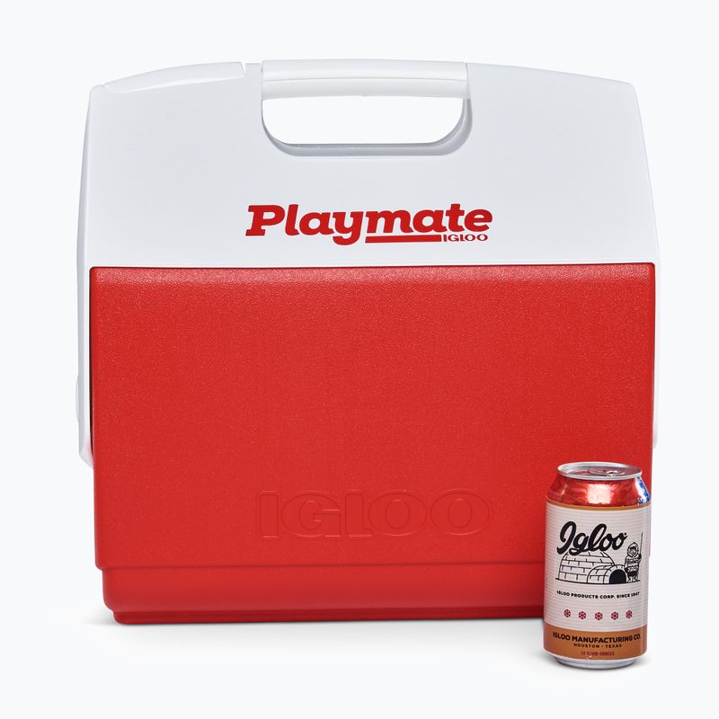 Cestovní lednice Igloo Playmate Pal 6 l red star 10