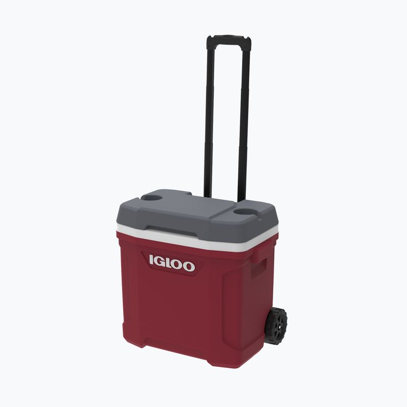 Turistická chladnička Igloo Latitude 30 Qt Roller 28 l industrial red/ meteorite 3