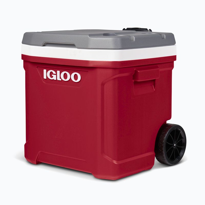 Turistická chladničkaIgloo Latitude 60 Roller 56 l industrial red/ meteorite 3