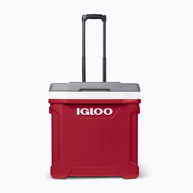 Turistická chladničkaIgloo Latitude 60 Roller 56 l industrial red/ meteorite 9