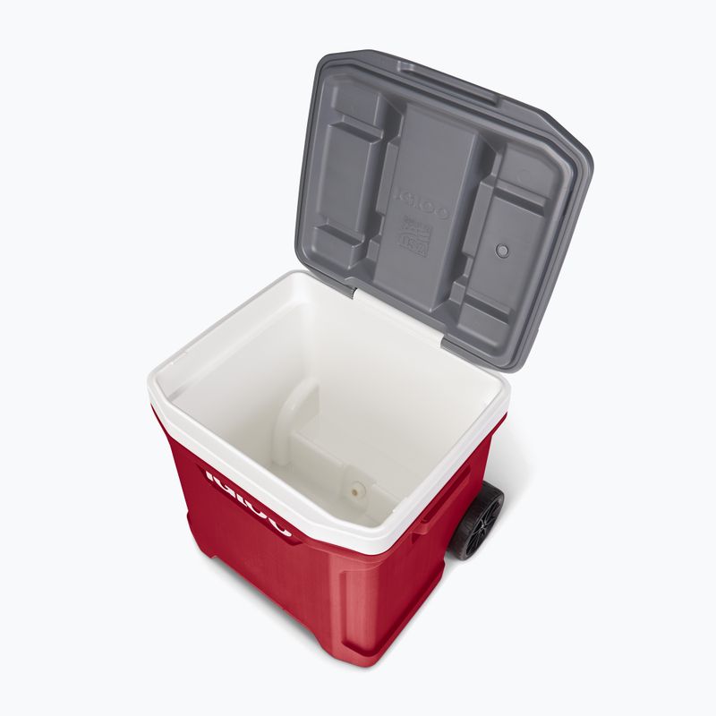 Turistická chladničkaIgloo Latitude 60 Roller 56 l industrial red/ meteorite 13