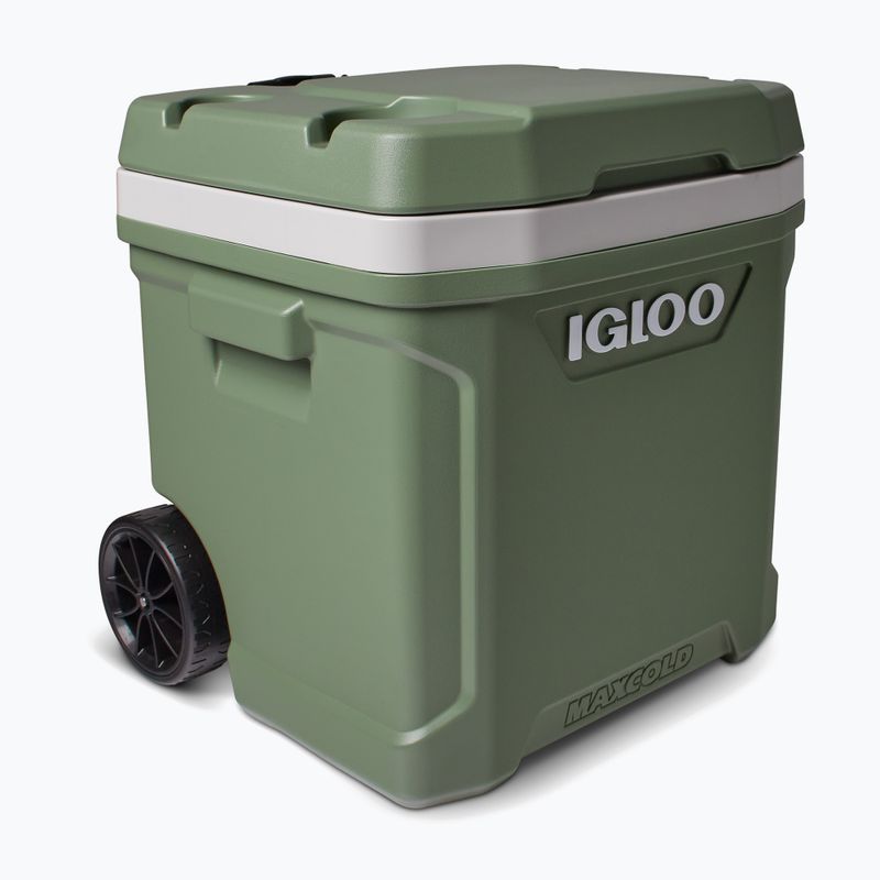 Turistická chladnička Igloo Ecocool Latitude 60 Qt Roller 56 l vintage green 3