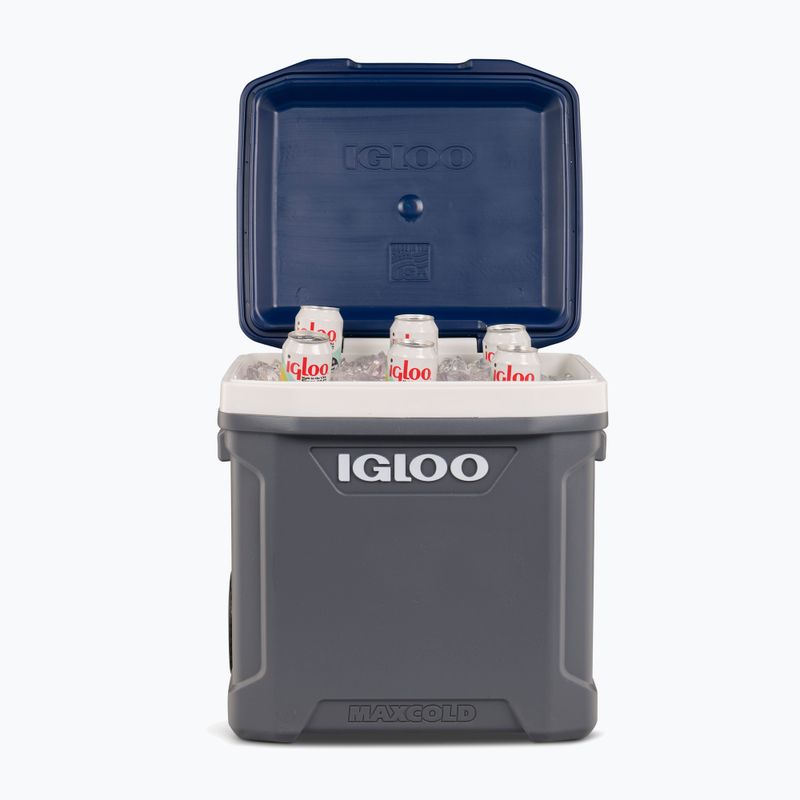 Turistická chladnička Igloo Maxcold Latitude 62 Qt Roller 59 l carbonite/ aegean sea 15