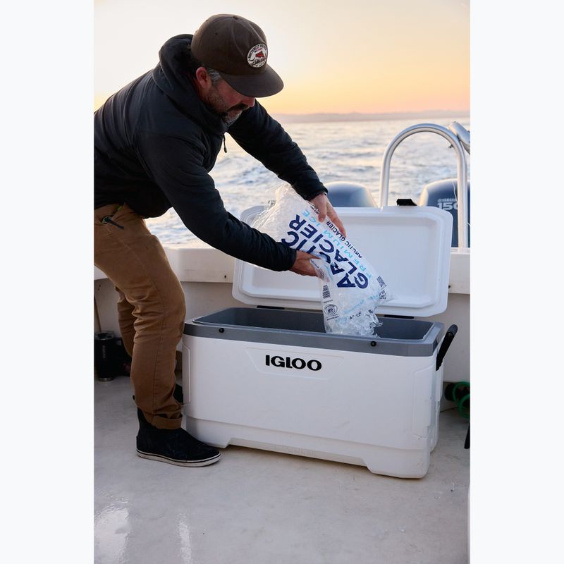 Cestovní lednice Igloo Latitude Marine Ultra 100 Qt 94 l white 7