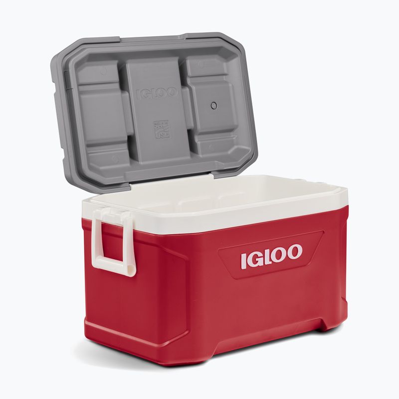 Cestovní lednice Igloo Latitude 52 49 l industrial red 9