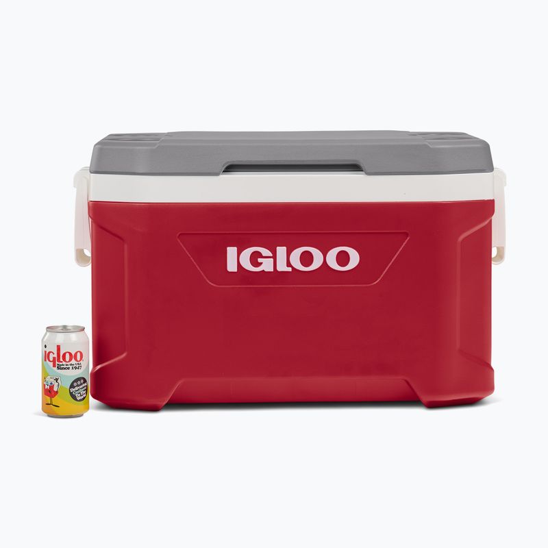 Cestovní lednice Igloo Latitude 52 49 l industrial red 11