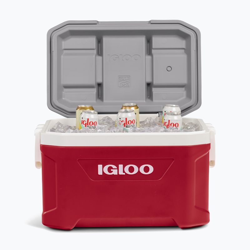 Cestovní lednice Igloo Latitude 52 49 l industrial red 12