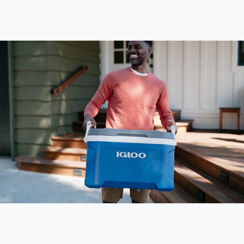 Igloo Latitude 52 indigo blu/white/meteorite touring fridge 12