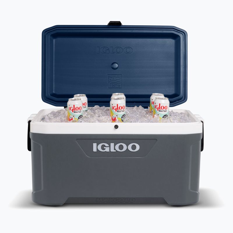 Turistická chladnička Igloo Maxcold Latitude 70 Qt 66 l carbonite/ aegean sea 10