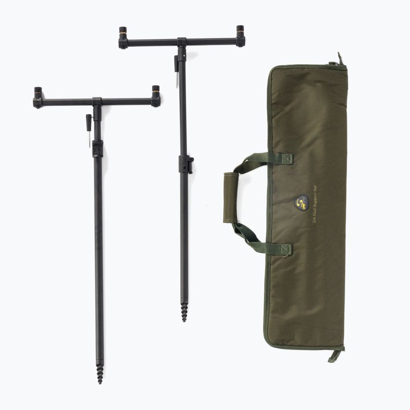 Sada Carp Spirit 2/4 Rod Support Set černá ACS370004