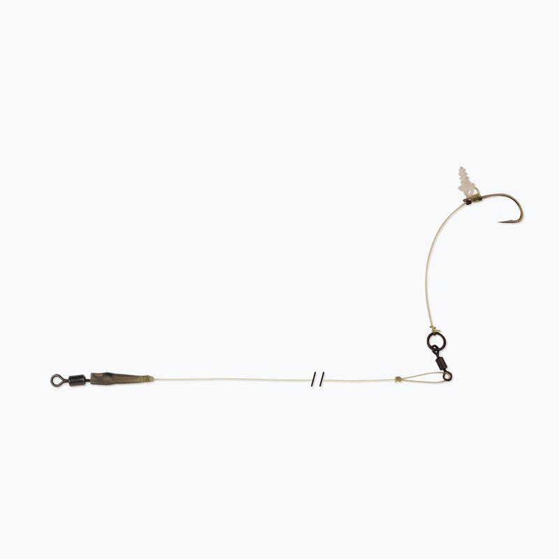Carp Spirit Hinged Stiff Rig Barbed green ACS340038