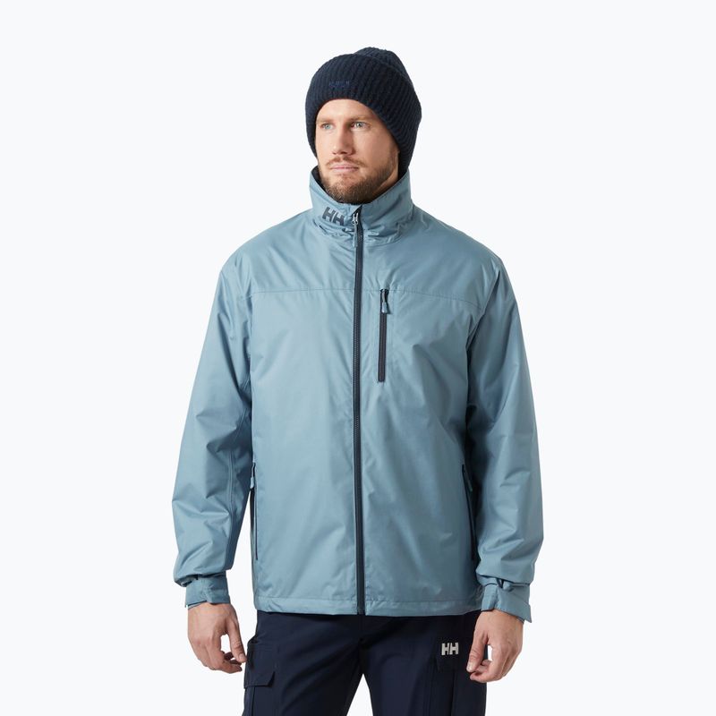 Pánská jachtařská bunda Helly Hansen Crew Hooded Pile washed navy 14
