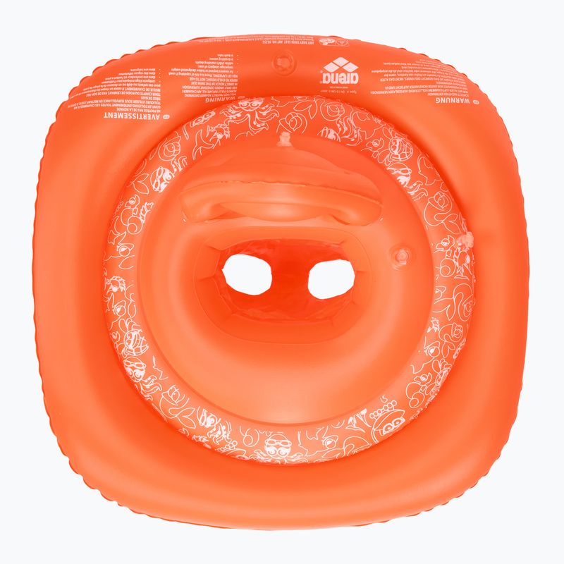 Dětské plavecké sedátko arena Water Tribe Baby Swim Seat nectarine/white 2