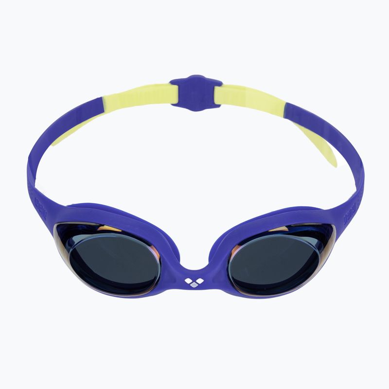 Dětské plavecké brýle arena Spider JR Mirror blue/blue/yellow 2
