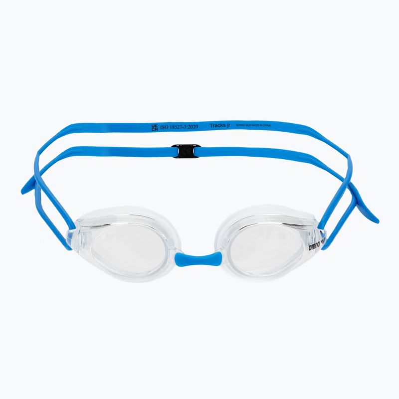Dětské plavecké brýle arena Tracks JR clear/clear/light blue 2