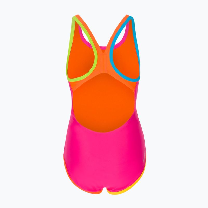 Dětské jednodílné plavky arena Patch One Piece L růžová 2A787 2