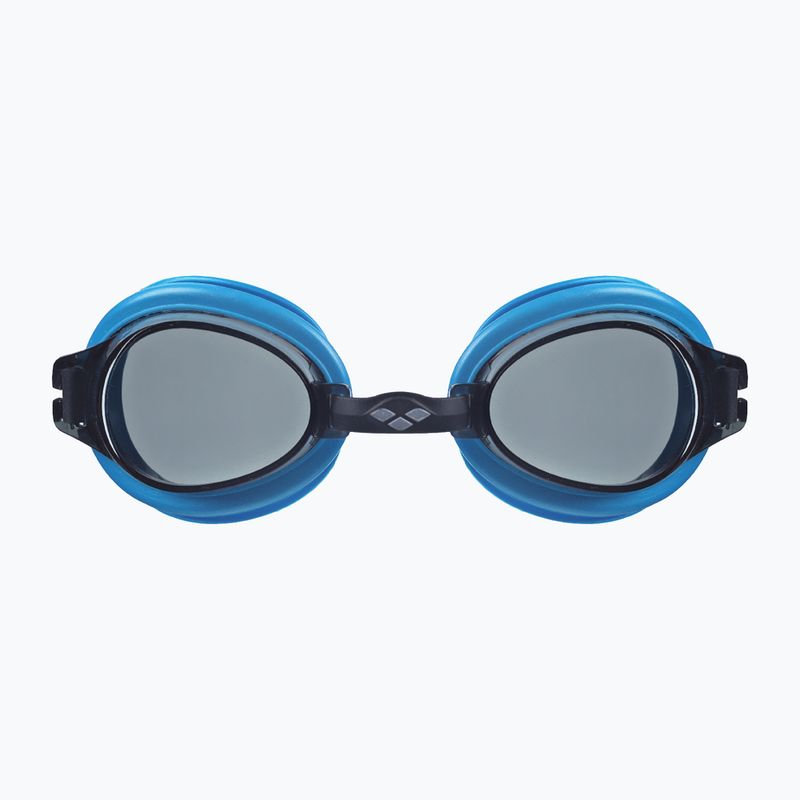 Dětské plavecké brýle arena Bubble 3 Junior smoke/turquoise/black 2