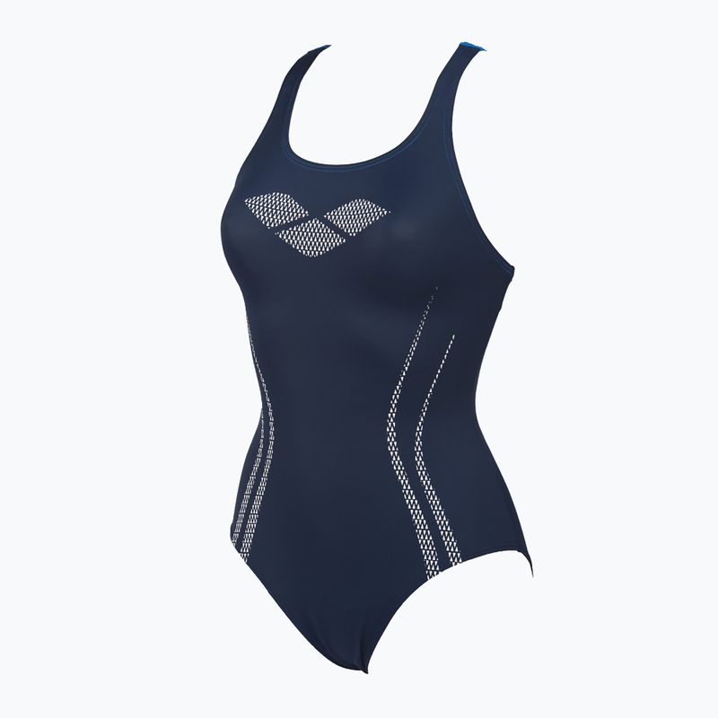 Dámské jednodílné plavky arena Isla One Piece navy blue 000066 4