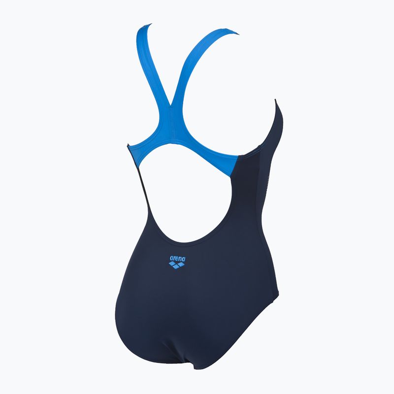 Dámské jednodílné plavky arena Isla One Piece navy blue 000066 5