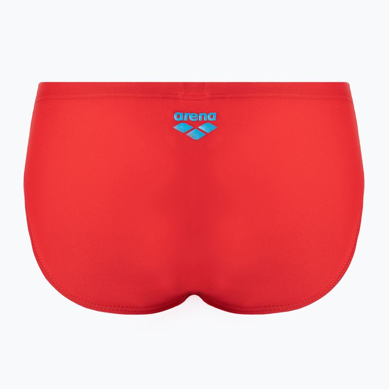 Chlapecké plavky arena Slipstream Brief červene 000572/408 2