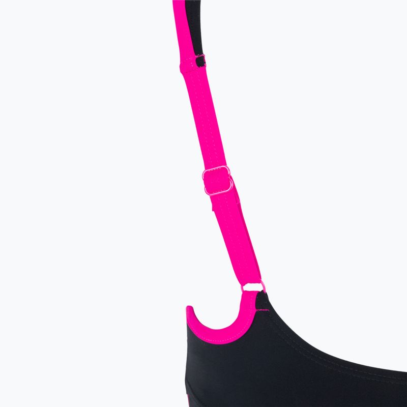 Dámské jednodílné plavky arena Agate Strap Back black 001261/509 5
