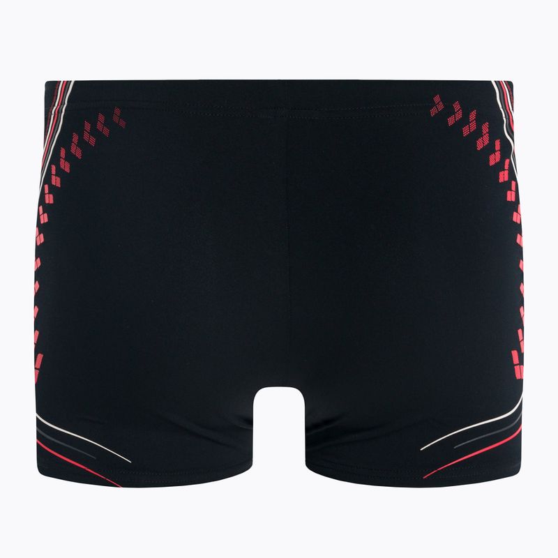 Pánské plavecké boxerky arena One Serigraphy Short black 001278 2