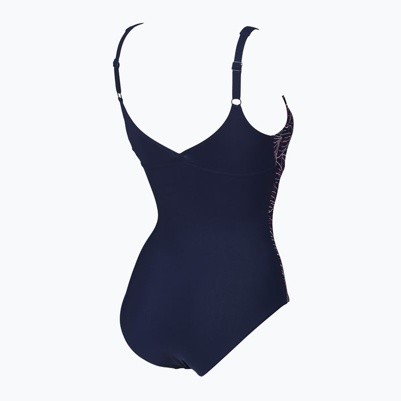 Dámské jednodílné plavky arena Amber Wing Back One Piece navy blue 001260 5