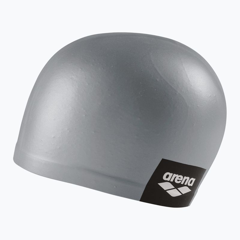 Plavecká čepice arena Logo Moulded grey