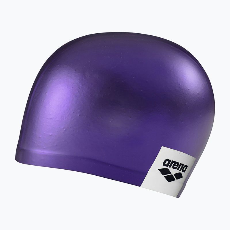 Arena Logo Tvarovaná fialová plavecká čepice 001912/203 4