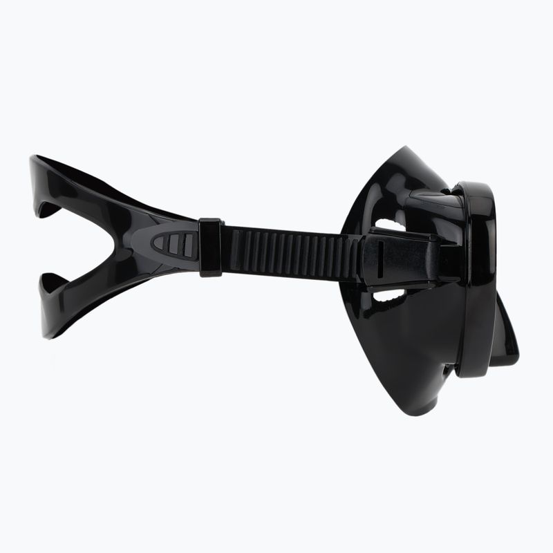 Šnorchlovací sada Arena Premium Snorkeling Set black/clear/black 4