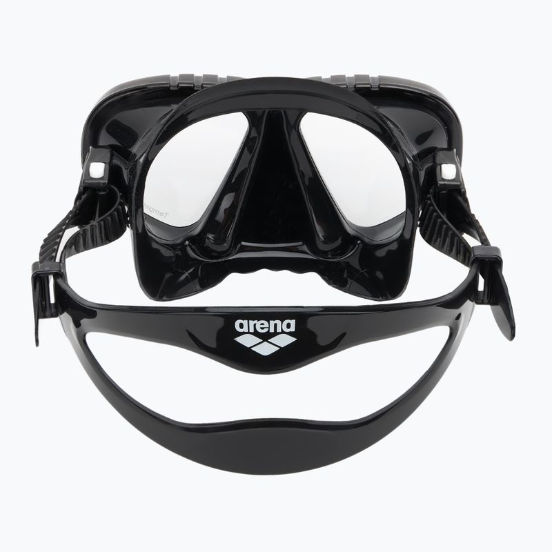 Dětská šnorchlovací sada Arena Premium Snorkeling Set Jr black/clear/black 5