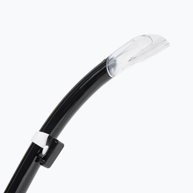 Dětská šnorchlovací sada Arena Premium Snorkeling Set Jr black/clear/black 7