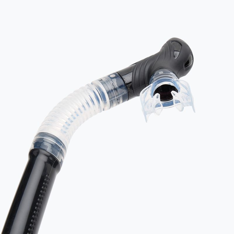 Dětská šnorchlovací sada Arena Premium Snorkeling Set Jr black/clear/black 8