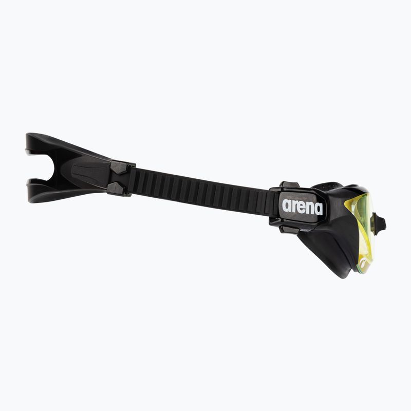 Plavecké brýle Arena Cobra Tri Swipe Mirror yellow copper/black 002508/355 3