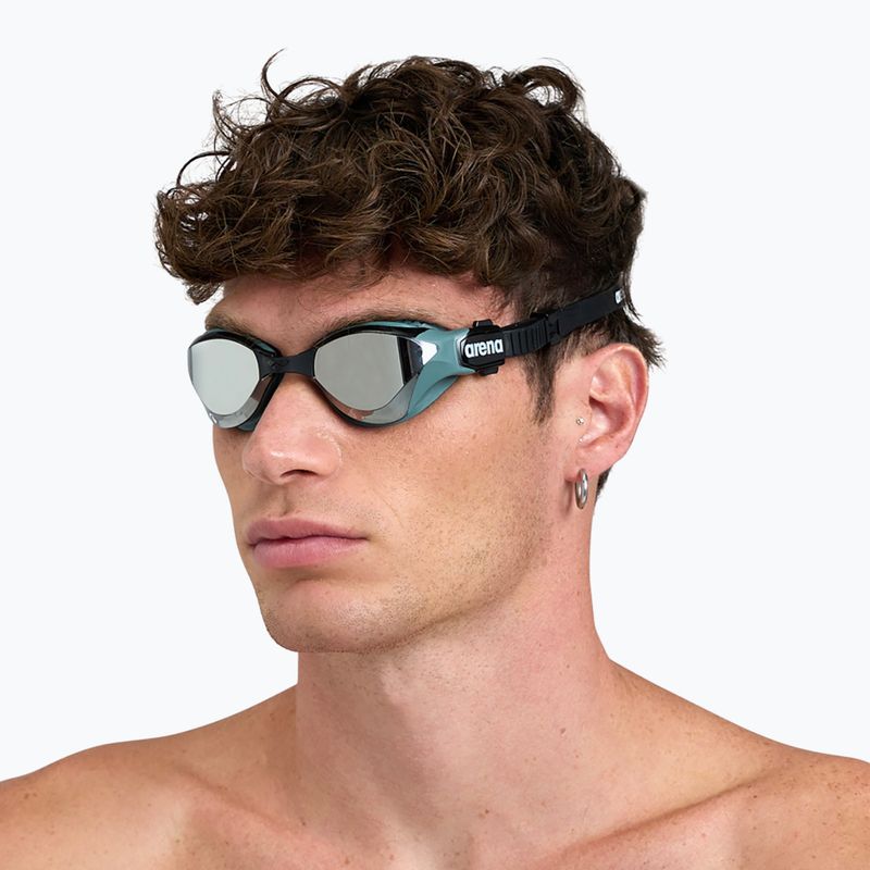 Plavecké brýle Arena Cobra Tri Swipe Mirror yellow copper/army 002508/360 8