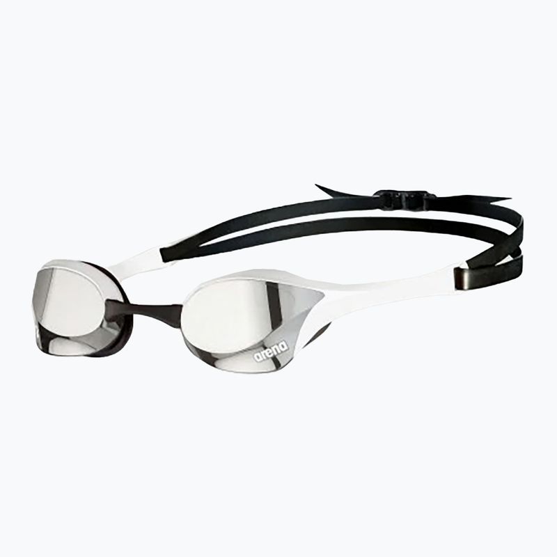 Plavecké brýle Arena Cobra Ultra Swipe Mrirror silver/white 6