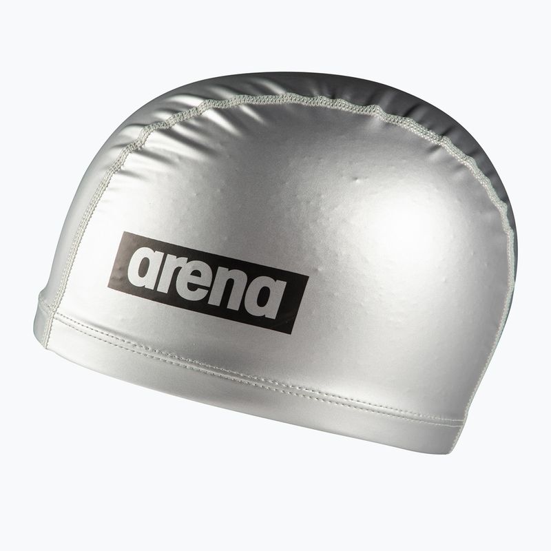 Plavecká čepice arena Light Sensation II silver 2