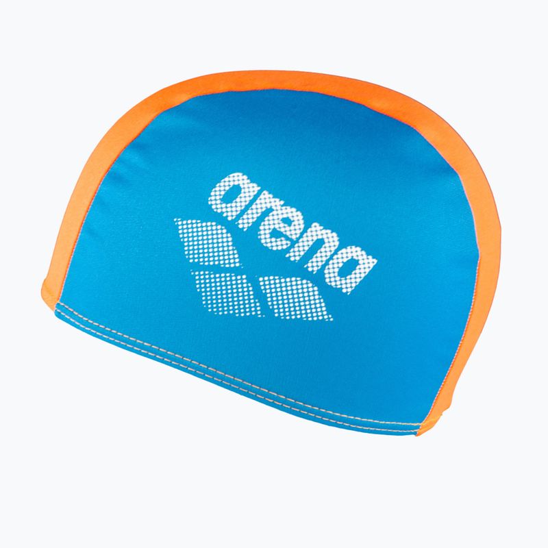 Dětská plavecká čepice arena Polyester II Jr blue/orange 2