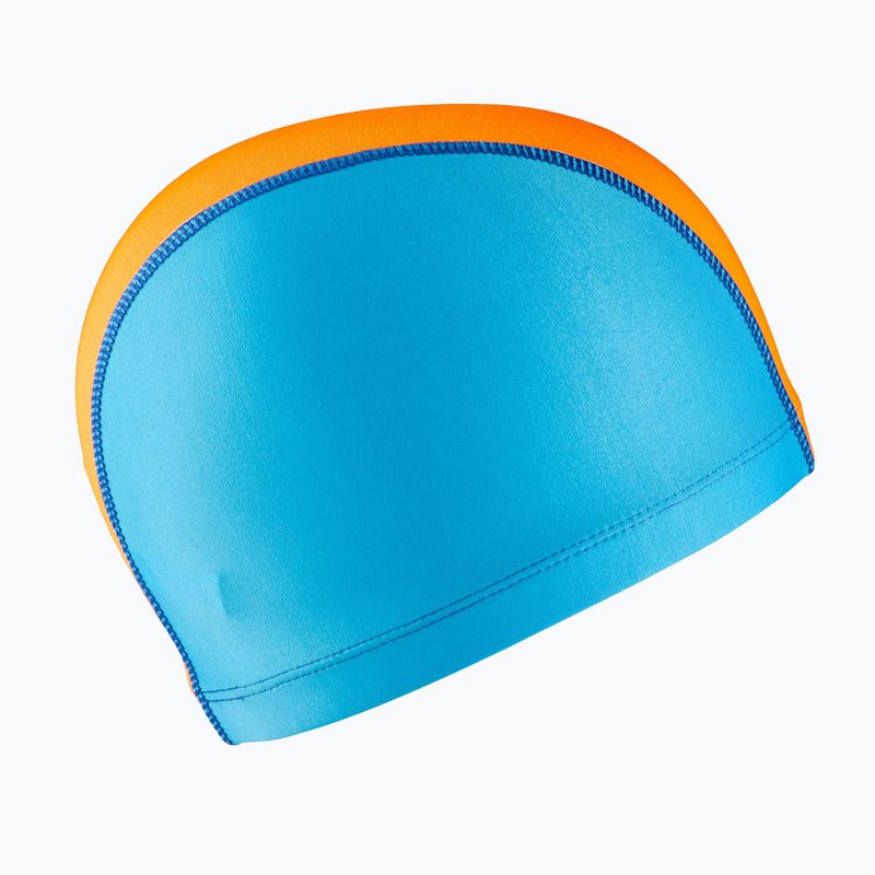 Dětská plavecká čepice Arena Unix II Jr blue/orange/light blue 2