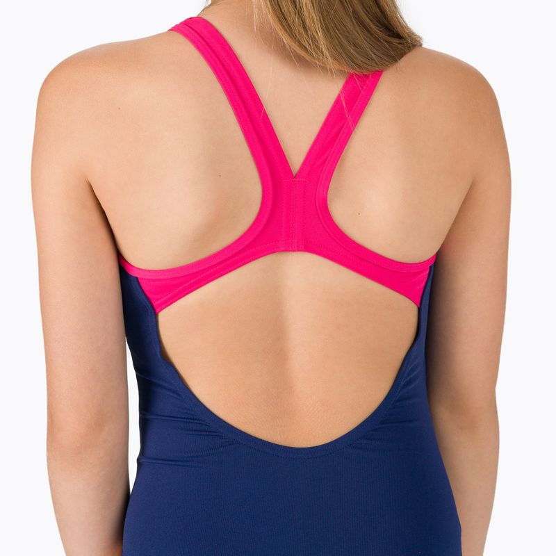 Dětské plavky ARENA Biglogo Swim Pro Back One Piece 708 navy blue 001332/708 5
